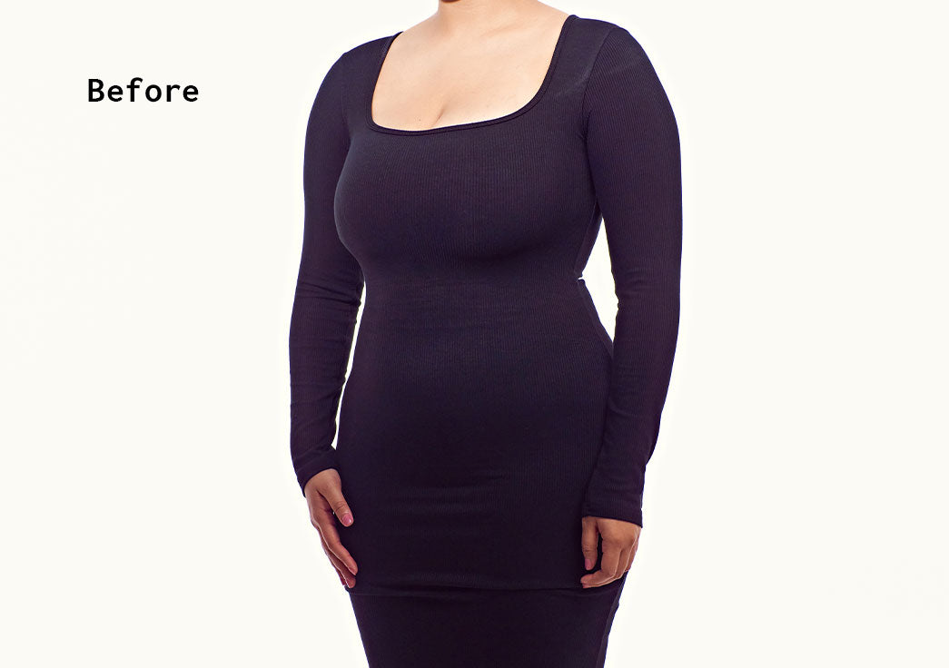 Waist trainer under bodycon on sale dress