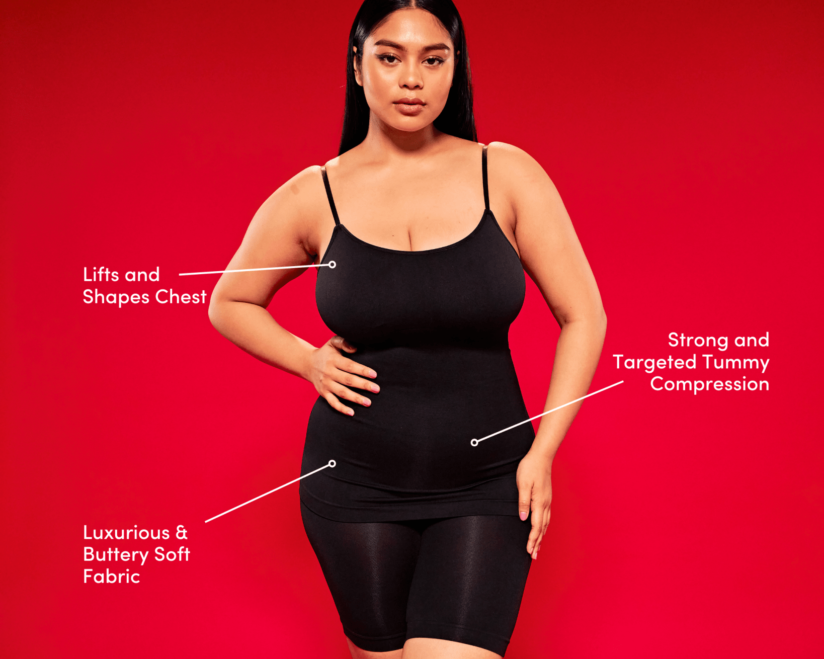 Body Lifting Non - Padded Camisole - Waistlab