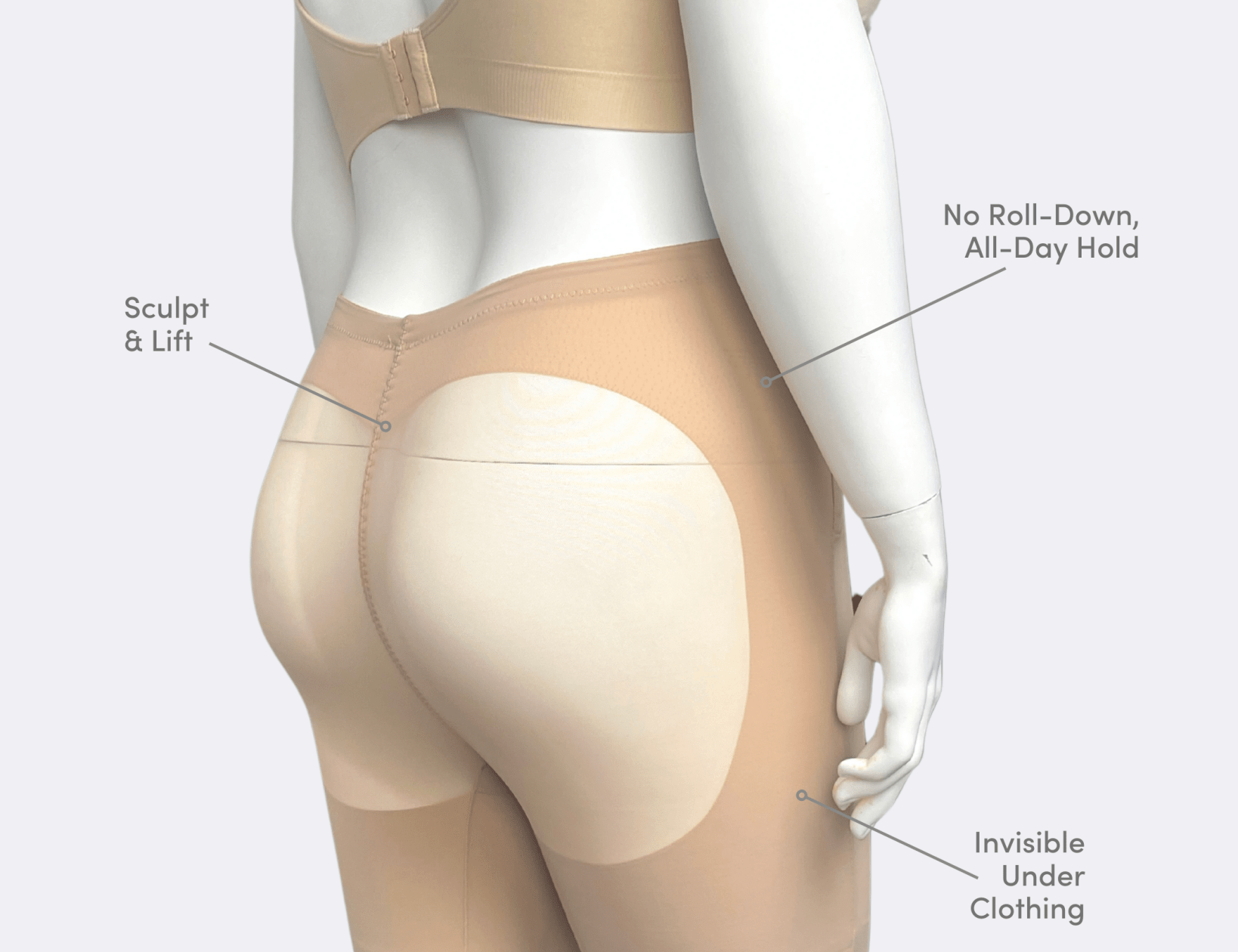 Super Smoothing BBL Shaper Shorts - Waistlab