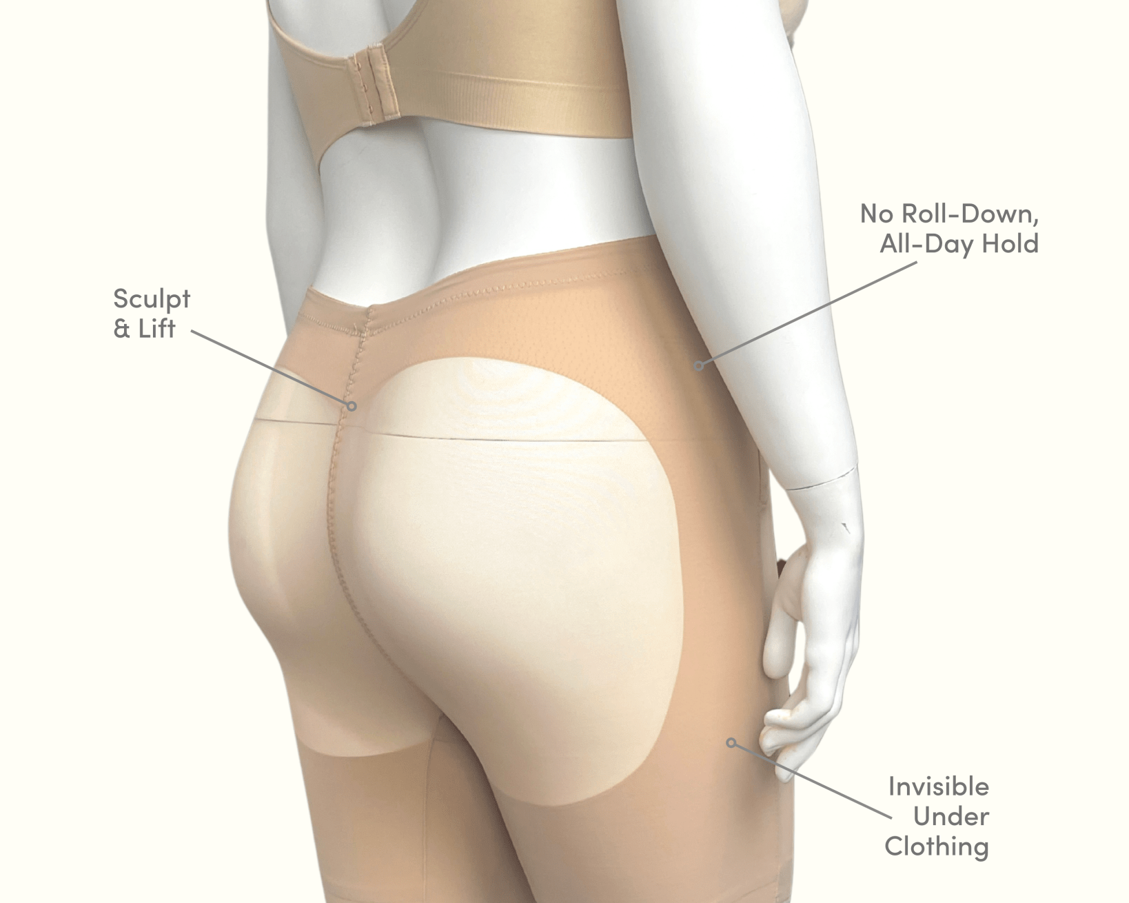 Super Smoothing BBL Shaper Shorts - Waistlab