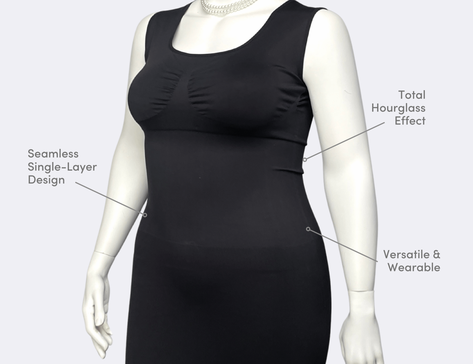 Total Sculpt Shapewear Slip Dress - Waistlab